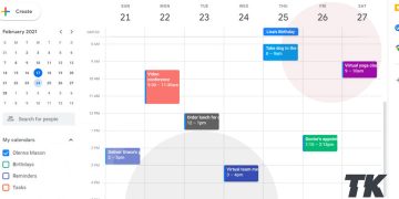 calendar on google